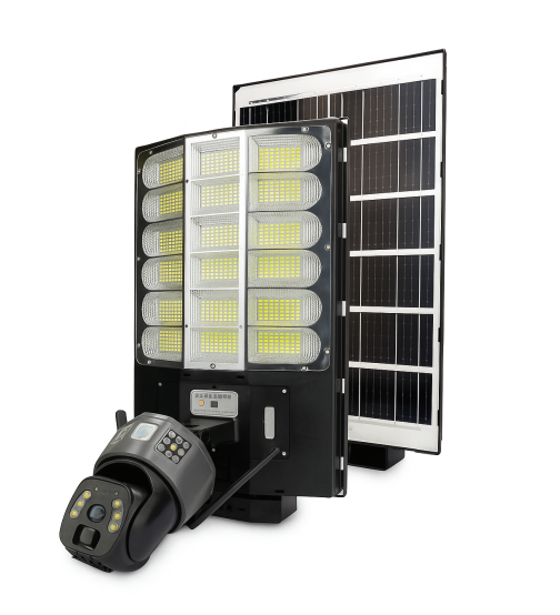 IP CAMERA + SOLAR POWERED BATTERY